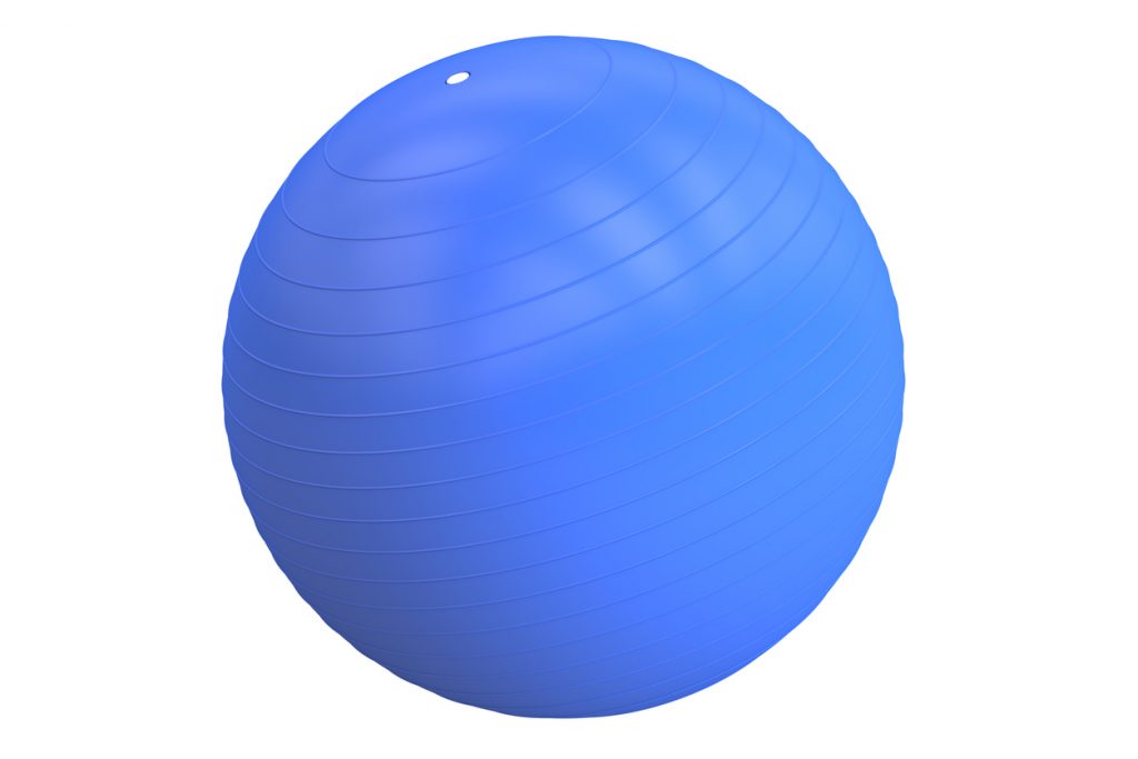swiss ball for stability training