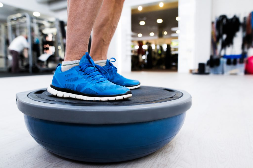 bosu ball for instability training