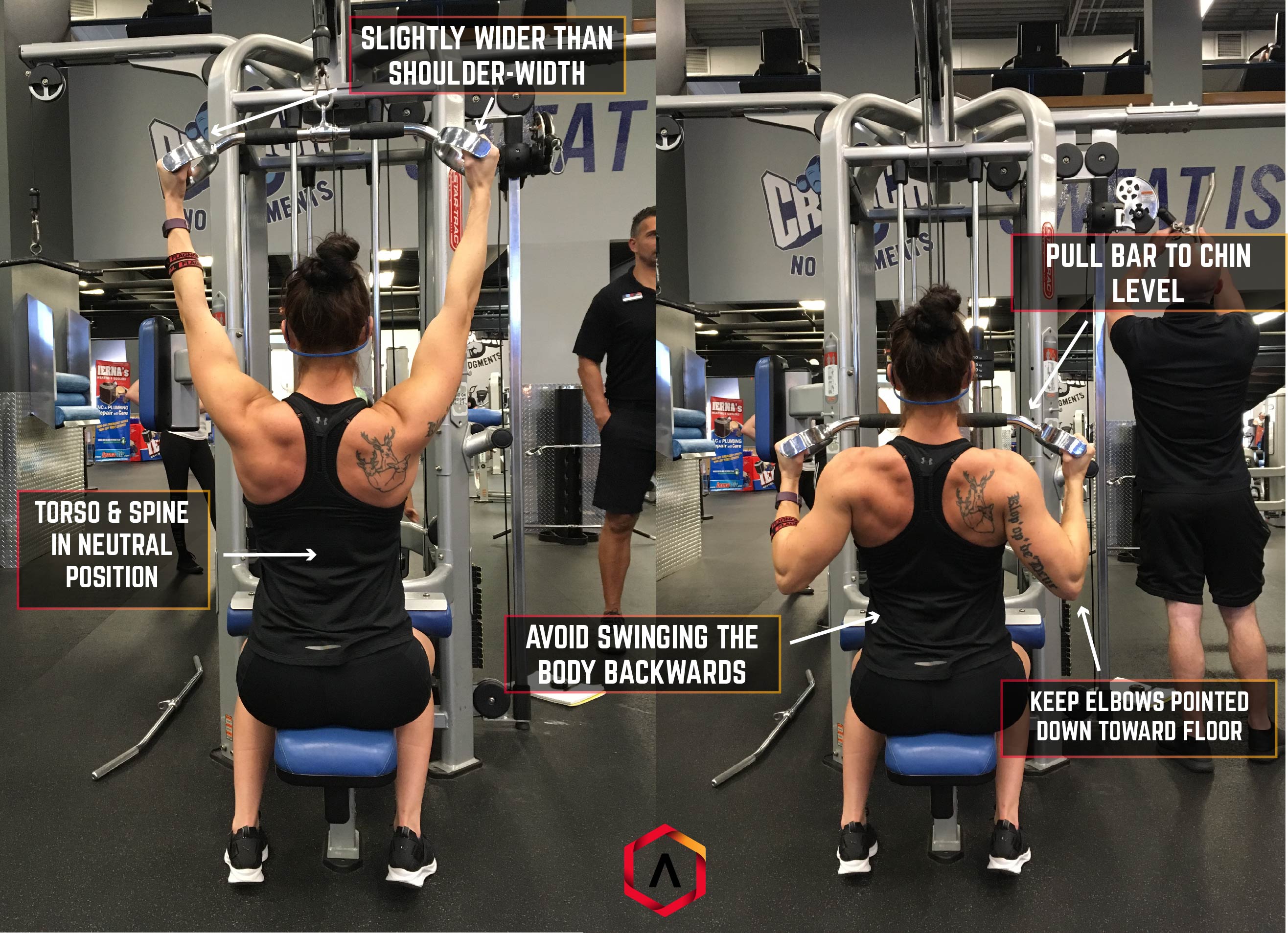 How to Do Lat Pull Down: Variations, Proper Form, Techniques
