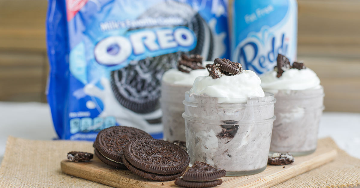 Whipped Oreo Protein Mousse